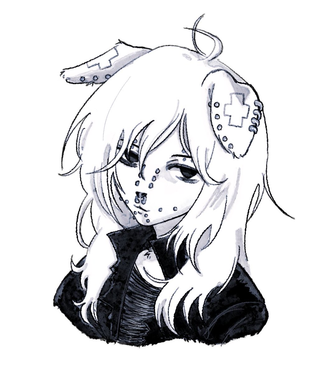 OmnukiJ's tweet photo. Pretty hound 
-commissioned work- https://t.co/4wtd0ZIEHE