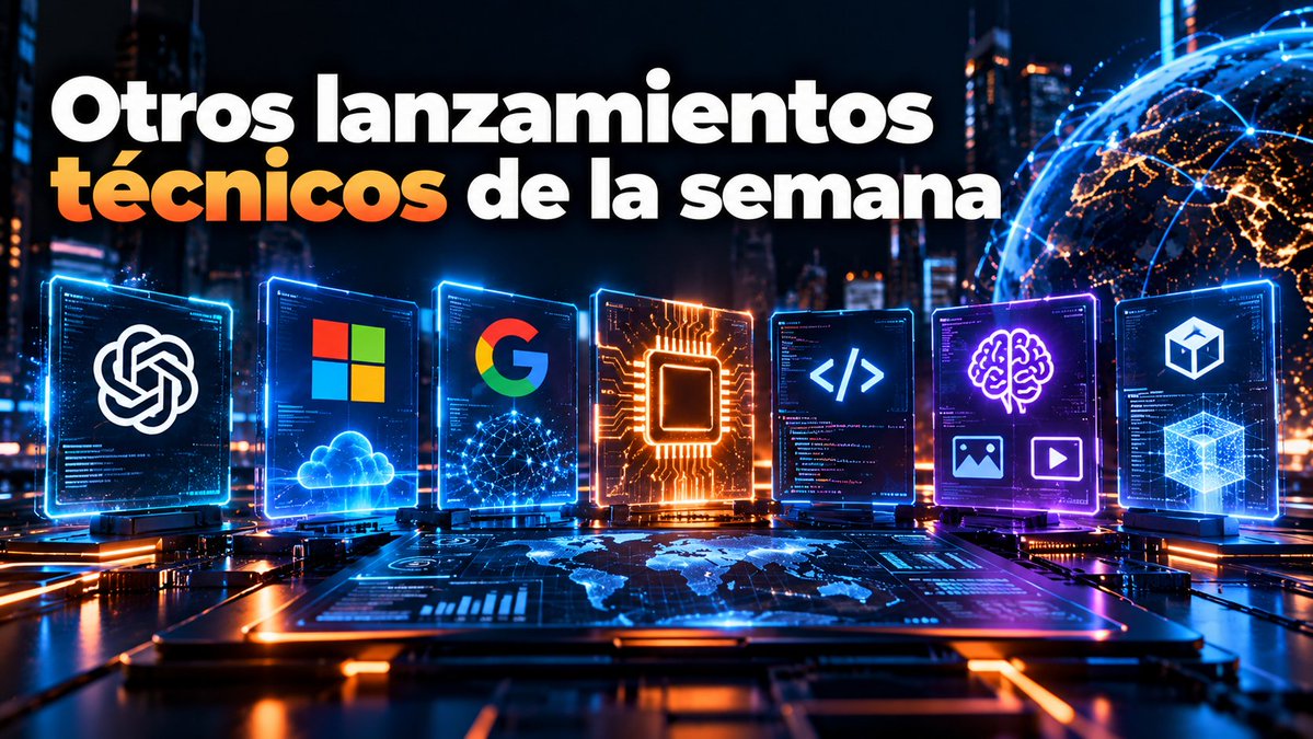 5SECAHEAD's tweet photo. Otros lanzamientos técnicos de la semana: Cloudflare presentó Clef y Clef-flash, Microsoft AI sacó MAI-Transcribe-2-Streaming y MAI-Voice-2.1, y Tavus mostró Griffin, un sistema conversacional por vídeo en tiempo real que engañó a la mitad de sus usuarios de prueba.
#AIModels #MachineLearning
Fuentes: https://t.co/ib2AS3ONiV y https://t.co/wPvhUN772d