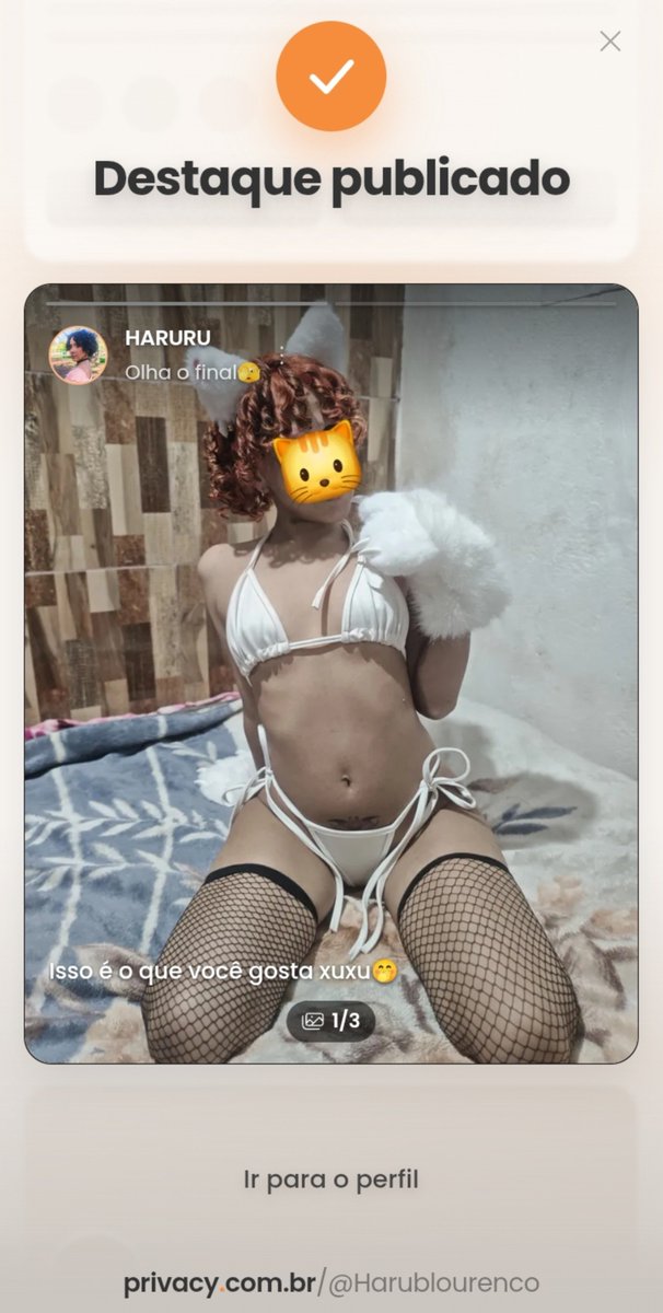 HaruD0101's tweet photo. Acabei de postar meu primeiro destaque onde eu separei meus melhores videozinhos pra vocês.
Ficou curioso??🫣🫣🫣
#privacy #plataforma #assinantes #femboy #nsfw #NSFW https://t.co/sHU0T2Wmj6