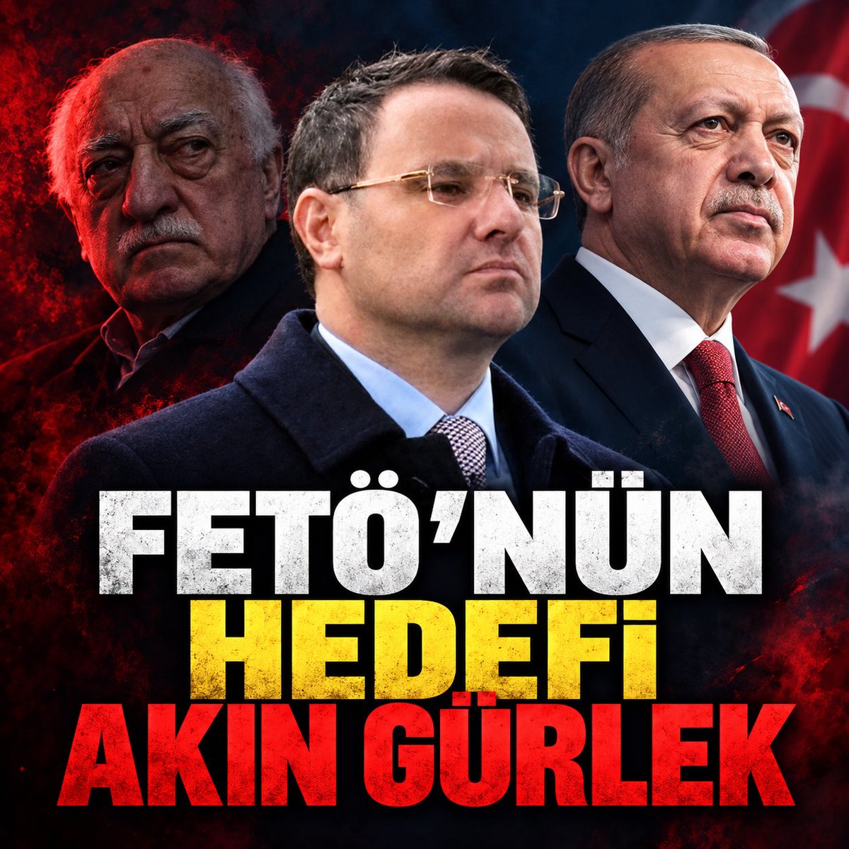hbasriakdemir's tweet photo. FETÖ’NÜN HEDEFİ AKIN GÜRLEK

Fethullahçı Ajan Teröristlerin hedefinde biri varsa anlayın ki o isim Türkiye için iyi bir şeyler yapıyor.

Adalet Bakanı Akın Gürlek’i hedef alan ve yalanlarını ardı ardına sıralayan firari teröristin amacı bellidir. Türkiye’nin egemenliği!

TÜRKİYE’NİN EGEMENLİĞİNE KARŞITLIKLARINI KİMLER ÜZERİNDEN GÖSTERİYORLAR?

One Minute çıkışından bu yana Cumhurbaşkanı Erdoğan’ı hedef alan, dershane olayları ile savaşı açıktan yapan bu terör örgütünün 7 Şubat’tan bu yana diğer bir hedefi de Dışişleri Bakanı Hakan Fidan’dı.

Erdoğan ve Fidan başta olmak üzere enerji konusunda Doğu Akdeniz adımı atılınca bu adımı atanlar, Suriye’de sonuç alıcı olununca o sonucu alanlar, Türk Dünyasında nüfuz sahibi olunca o ilişkiyi geliştirenler hedef oldu.

MİT tırları yaşandı. Türkiye’nin kritik her kurumuna operasyon çekildi.

Şimdi bunların üst sıradaki hedefi Adalet Bakanı Akın Gürlek.

NEDEN AKIN GÜRLEK?

Adalet Bakanlığı döneminde FETÖ operasyonları durmadı.

İstanbul Cumhuriyet Başsavcılığı döneminde FETÖ operasyonları durmadı.

15 Temmuz sonrası bunların hepsinin vatan hainliğini kanıtladı ve müebbetler ile hak ettiklerini verdi.

Yalnız şöyle bir gerçek var.
Akın Gürlek’in arkasında Erdoğan var!