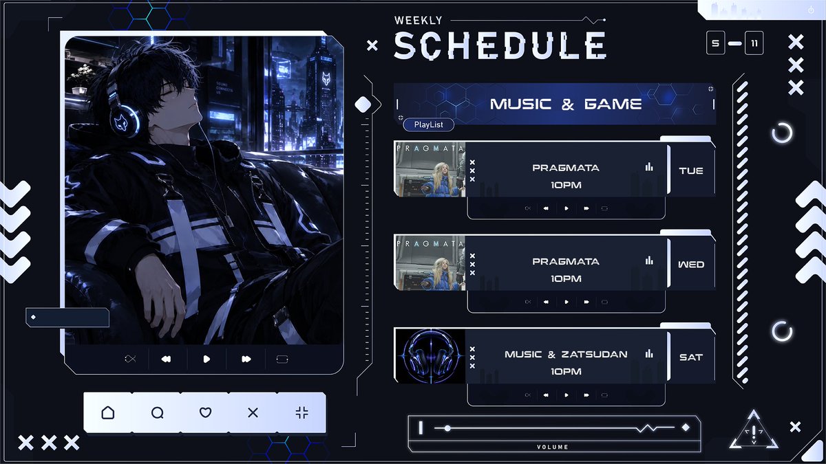 Rioh_Rezon's tweet photo. Schedule is up everyone :D  I'm feeling slightly better from my meds so let's just do 3 stream this week :D

#Vtuberㅤ https://t.co/dMqoVOYZSm