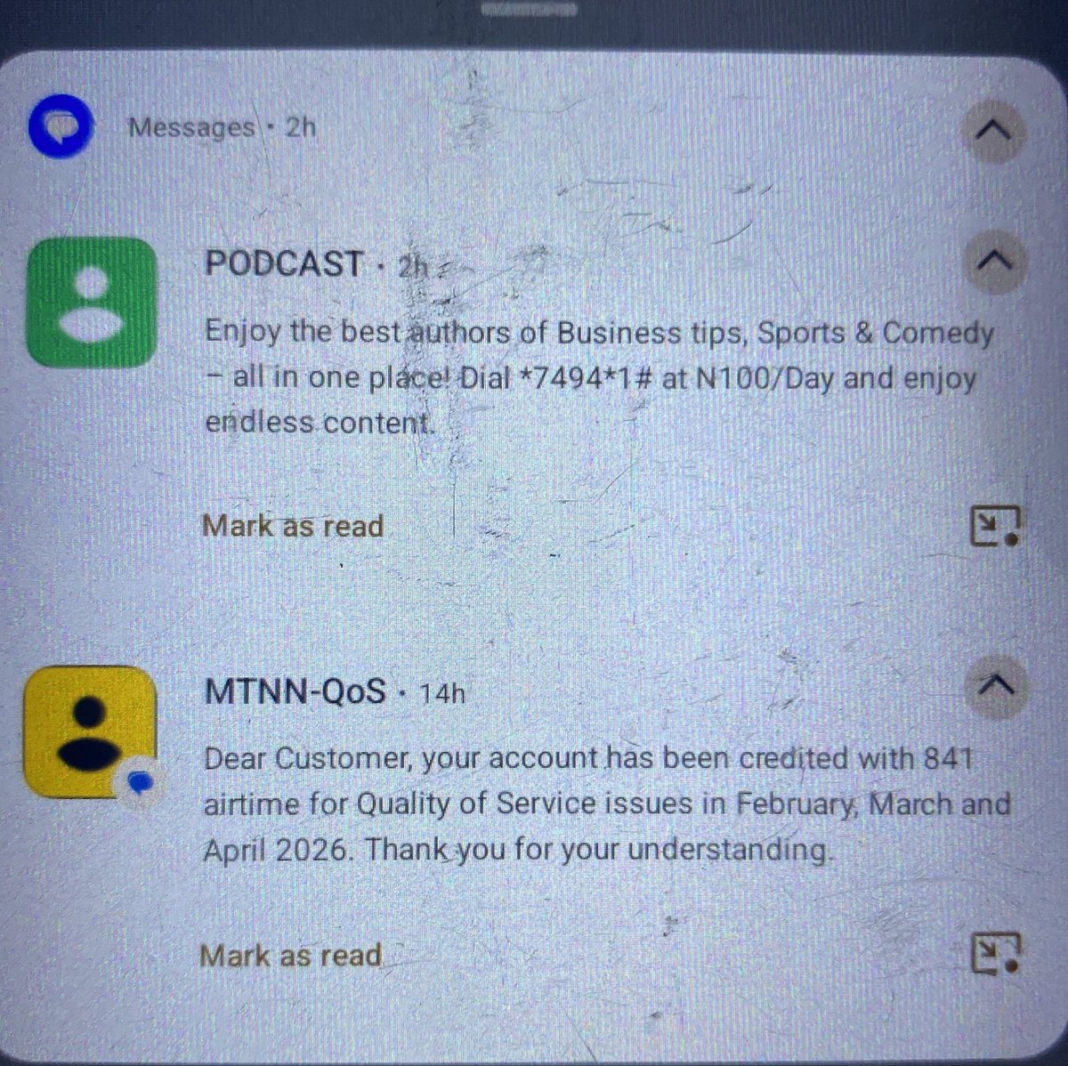_agtimmy's tweet photo. If na that one MTN won do… my money never complete. https://t.co/kR8MMPmdH3