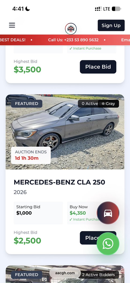 beterdays_ahead's tweet photo. Government isn't the only place to find auction cars.

There's also a Ghana-based company that sells them online: Accra Auction Cars (https://t.co/r4jKHR7InG). Here's what it is and how the site works. 🧵👇 https://t.co/P4KxziS8b5
