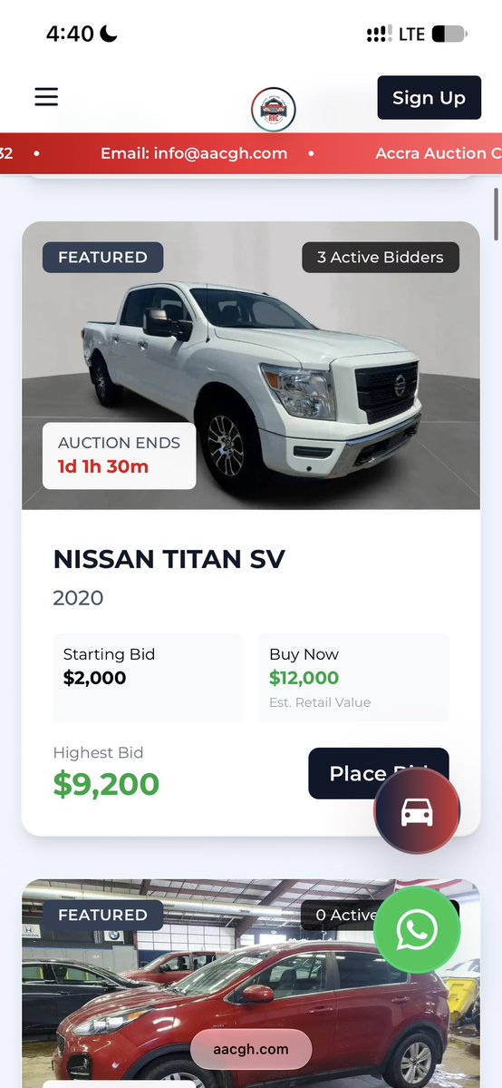 beterdays_ahead's tweet photo. Government isn't the only place to find auction cars.

There's also a Ghana-based company that sells them online: Accra Auction Cars (https://t.co/r4jKHR7InG). Here's what it is and how the site works. 🧵👇 https://t.co/P4KxziS8b5