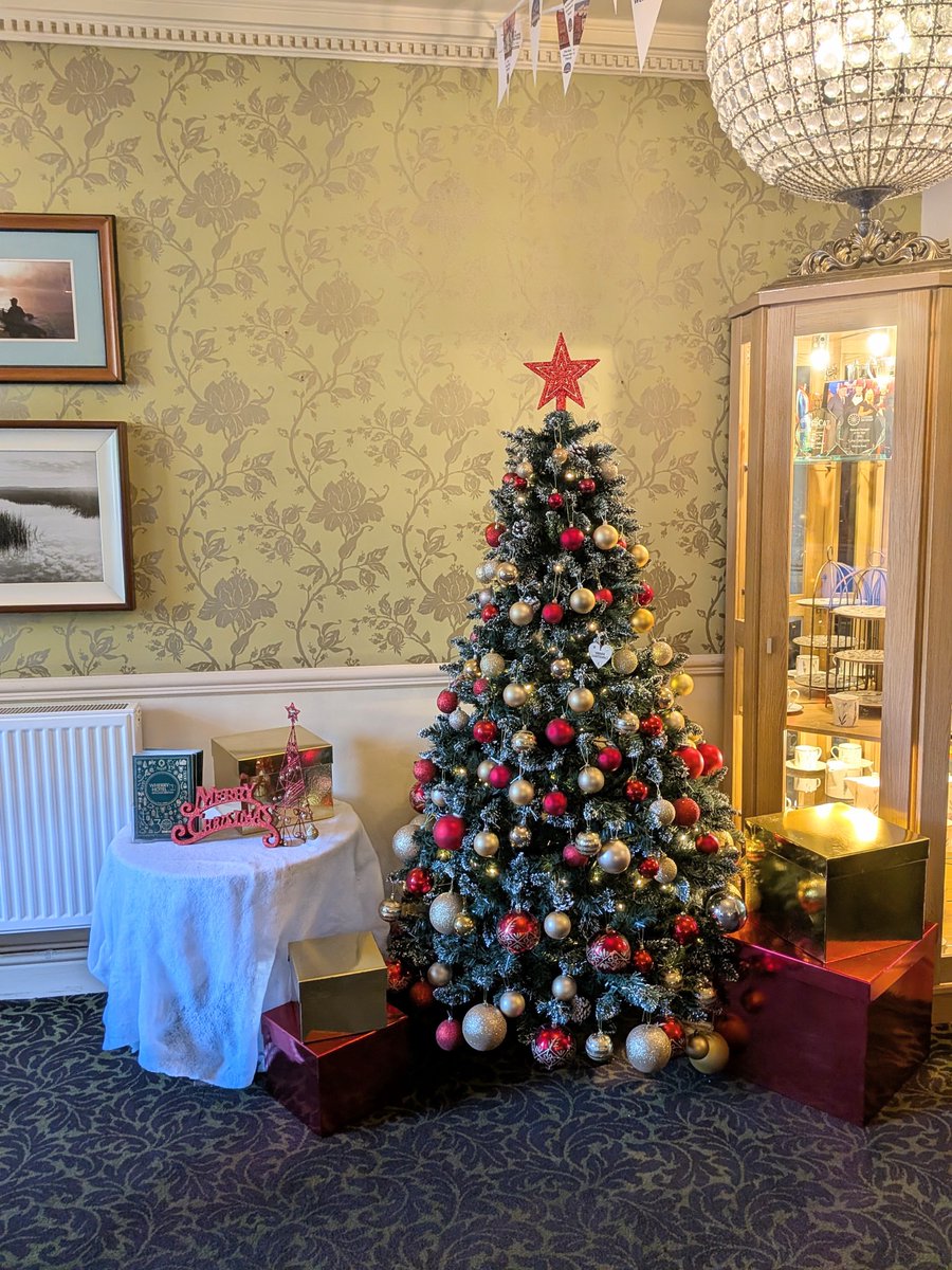 ernpup's tweet photo. This is at Mum's hotel... far too soon, right?! 🎅🏻🎄😬 #argh #dontmentionthecword https://t.co/FjbsiKnTcV