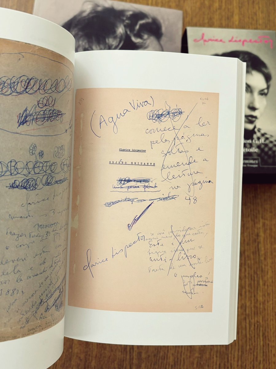 nicoscosc's tweet photo. Lispector’s handwriting https://t.co/pjWMNhu14d