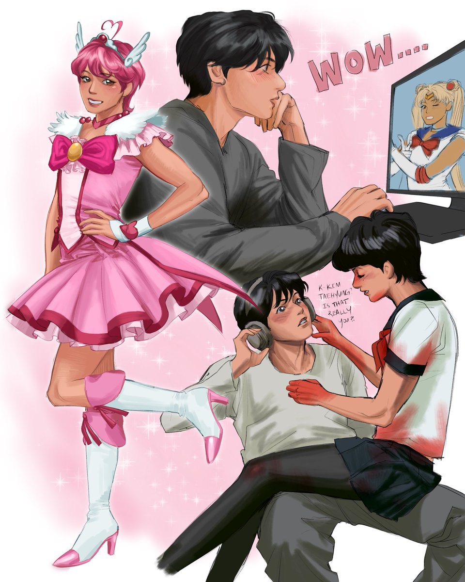 vaebrie's tweet photo. cosplayer tae x otaku kook!!!! https://t.co/NFYX5bwULg