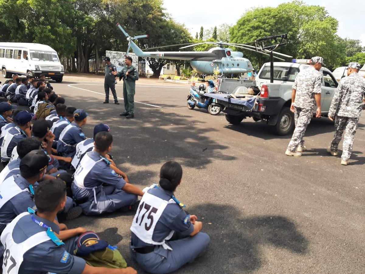 NCCDte_TNPAN's tweet photo. Day 5 of #AIVSC26 began in stillness and closed in triumph! ✈️🔥

🧘 The morning opened with Yoga during PT, in keeping with the nation's drive to promote Yoga awareness and carry India's timeless gift to the world to its youth. For young cadets, Yoga builds physical balance, mental clarity and the inner calm that sharpens focus under pressure. A healthy body and a peaceful mind are the true foundation of a disciplined soldier.

🎯 The .22 firing competition followed, where breath control, concentration and discipline came together in every shot. Such training builds the composure and precision expected of a future officer.

🏛️ An educational visit to AFS Tambaram brought cadets to the Air Force Museum and the Kiran and Pilatus hangars. Standing before the machines that trained generations of aviators, they gained a deeper pride in the legacy they hope to inherit, and a QRT briefing taught them the value of readiness and swift response.

Fitness. Focus. Discipline. Courage. This is how NCC shapes tomorrow's leaders. 💪

Seventeen Directorates. One sky. Unlimited ambition.
stay awesome

@vatsvirendra1 @Sandy_Nanduri @grouphqchennaiB @HQ_DG_NCC @DazzleAlbatross