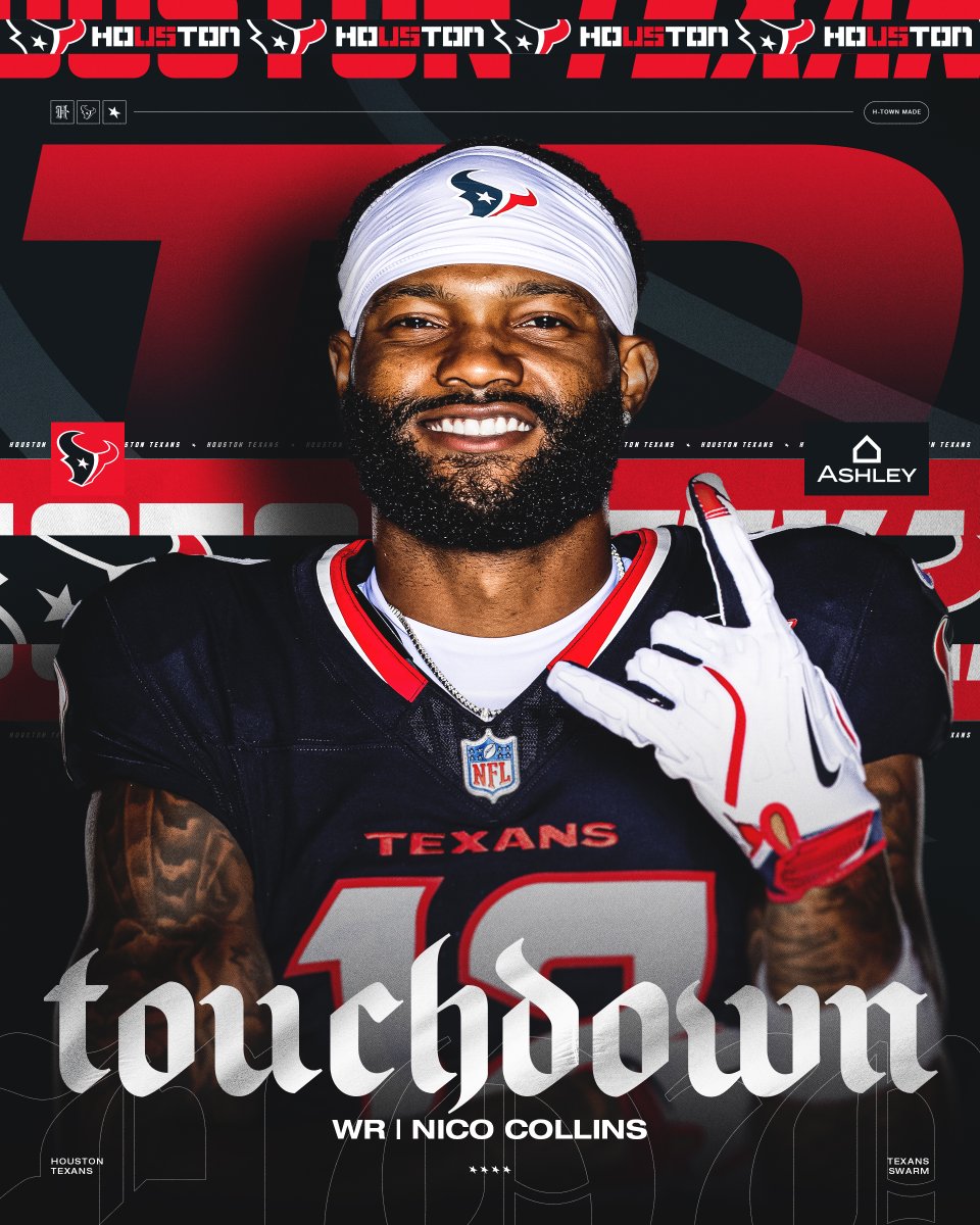 HoustonTexans's tweet photo. LET'S GOOOOOOO NICO! https://t.co/J8Pe1iXz0r