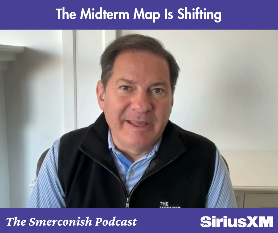 smerconish's tweet photo. With the 2026 midterms just weeks away, Mark Halperin joins Michael to break down the battle for control of the House and Senate—and why races in places like Kansas and Iowa deserve attention. 🎧 Listen: https://t.co/l6xIhcpw78 https://t.co/5l66U9Rb7m