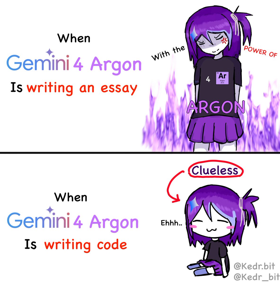 Kedr_bit's tweet photo. With the power of ARGON! https://t.co/QlJ43a2QjT