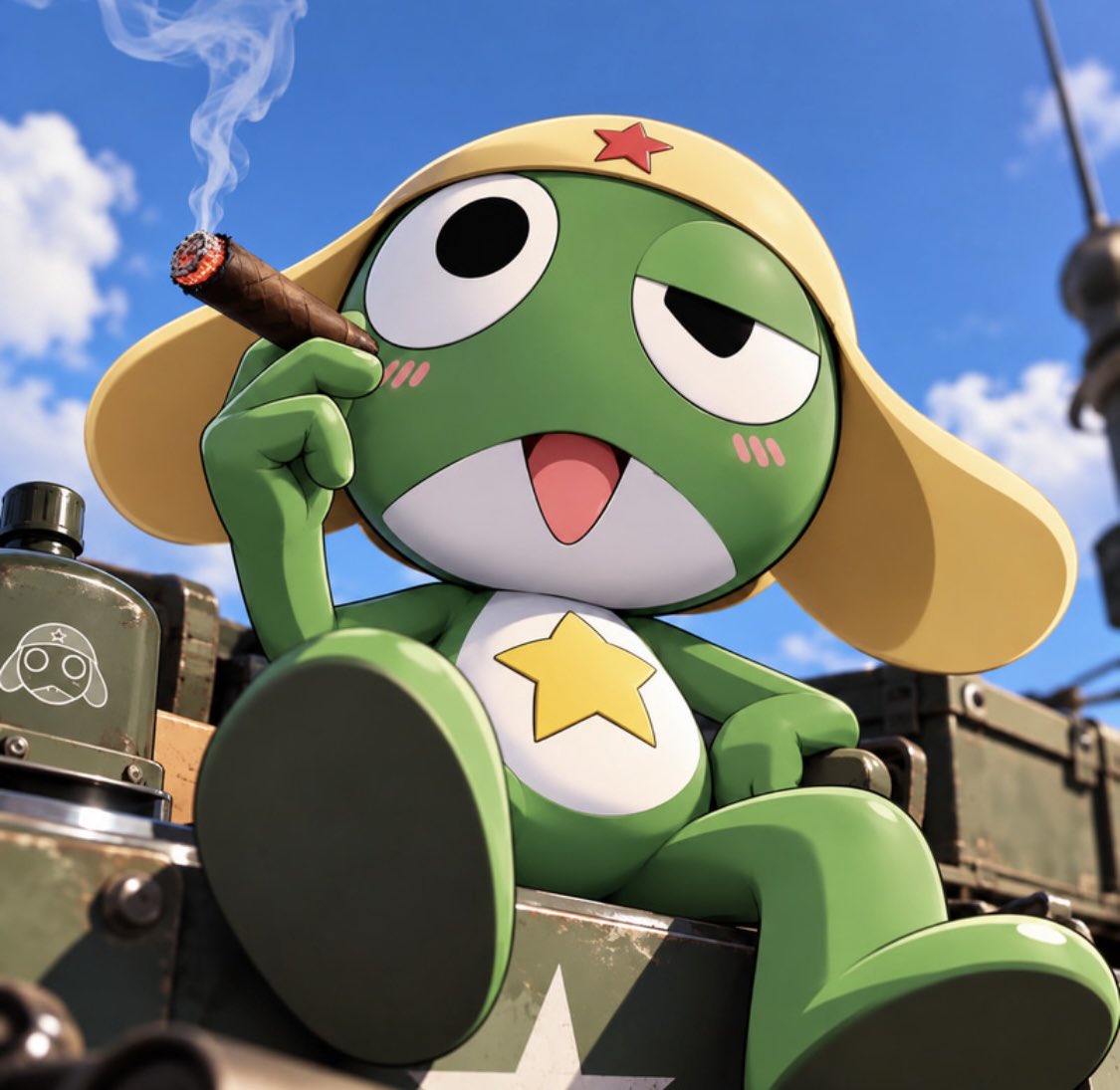 00xvoidx00's tweet photo. @SuperL9 @cz_binance ケロロ軍曹

0x7067c411Be30c710Ab2dd2Be8005684646bF7777

Keroro memecoin on bnb blockchain https://t.co/q34uaMEK9E
