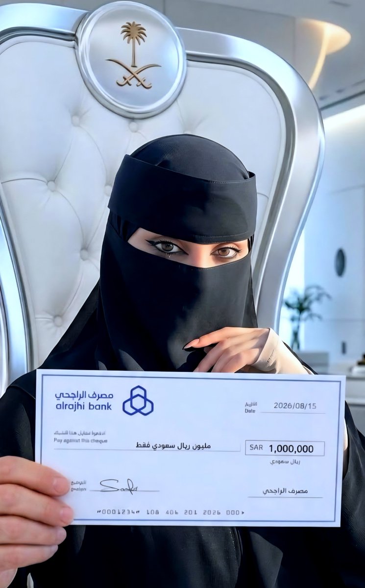 aufqbjhrjvhrv's tweet photo. لو جتك 1،000،000 مليون ﷼ سعودي  اليوم
هل يمكن للمبلغ .. أن يحل كل مشاكلك 💵 

◯ نعم

◯ لا https://t.co/O4r9CKUSwN