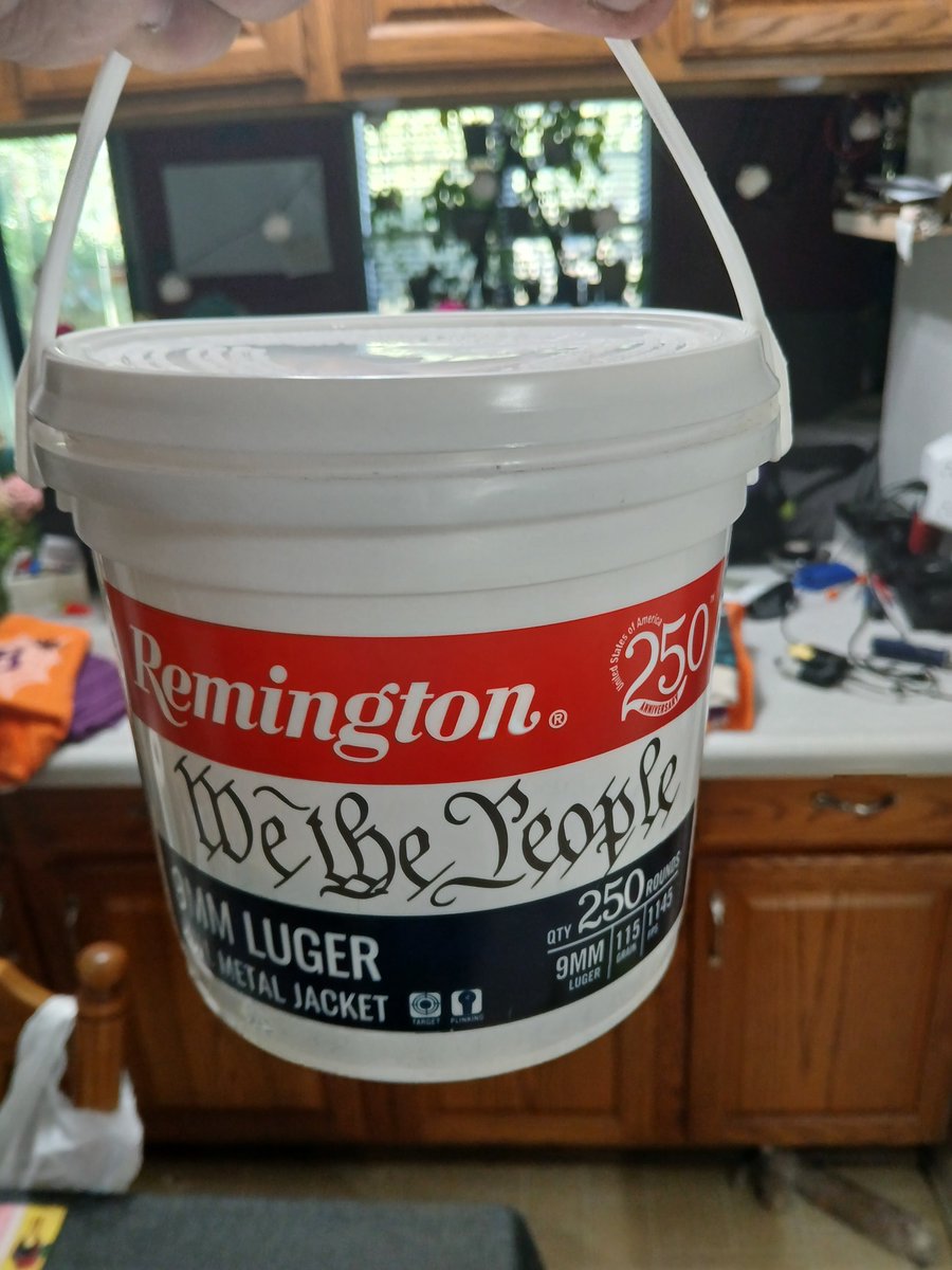 Explosive1A's tweet photo. My kid does love me  
The bucket is cool AF. https://t.co/SrWgR3WnlA