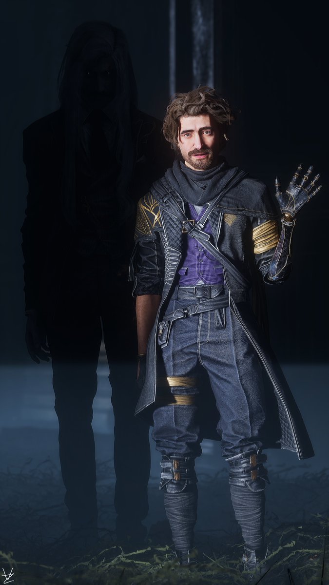KUJOGANE's tweet photo. Lune: Why dis... no, wait, Gustave, what the hell is this?
Gustave: He says he's my husband from my past life. Oh, so you guys can see him too? (I thought he was a ghost. 😧)

#verstave https://t.co/kvuBy5WdLh