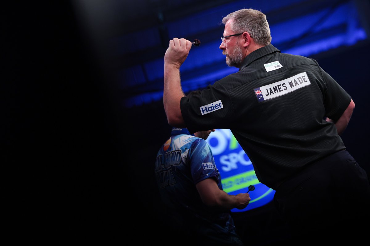 JamesWade180's tweet photo. Back in the world's TOP FIVE  🎯⚙️...
The disappointment of losing last night's #worldgrandprix semi-final's been tempered by my steady rise back up the rankings...
I'm in my best form for years. Let's see where it can lead to in the business end of the year. Thanks, as always, for your support...
📷 Kieran Cleeves @OfficialPDC
#darts #PDC #JamesWade #TheMachine