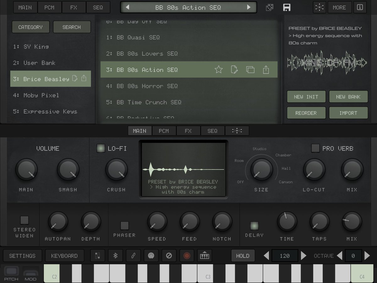 AudioKitPro's tweet photo. KING OF FM 2.0 is Here! FREE! Thanks everyone!
This is one of our biggest updates yet. After a year of work, KING OF FM is officially expanding to Mac for Intel & Silicon, adding major accessibility & voice over features, two panel stacked view in iPad and Mac, new Chorus, preset syncing, and a whole lot more. Everything Free of course
Plus the sound engine has been re-worked for beautiful playing with a MIDI keyboard! Every preset has more dynamic range and beauty