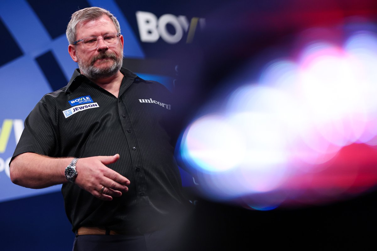 JamesWade180's tweet photo. Back in the world's TOP FIVE  🎯⚙️...
The disappointment of losing last night's #worldgrandprix semi-final's been tempered by my steady rise back up the rankings...
I'm in my best form for years. Let's see where it can lead to in the business end of the year. Thanks, as always, for your support...
📷 Kieran Cleeves @OfficialPDC
#darts #PDC #JamesWade #TheMachine