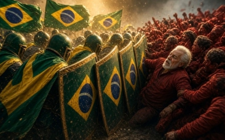 Roberto_M_O_'s tweet photo. É uma luta do bem contra o mal. Estamos lutando contra forças malignas no plano real e no espiritual. Oremos pelo nosso Brasil. https://t.co/EDw2BefjQy