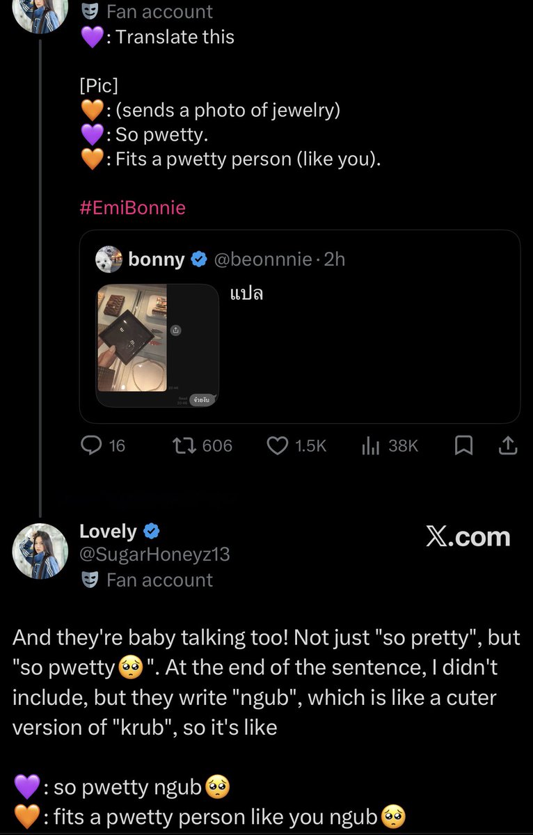 rcbrybonbie's tweet photo. oh im so sick of them and their baby talk (please continue and never stop 👀) https://t.co/Hiod1auuw8