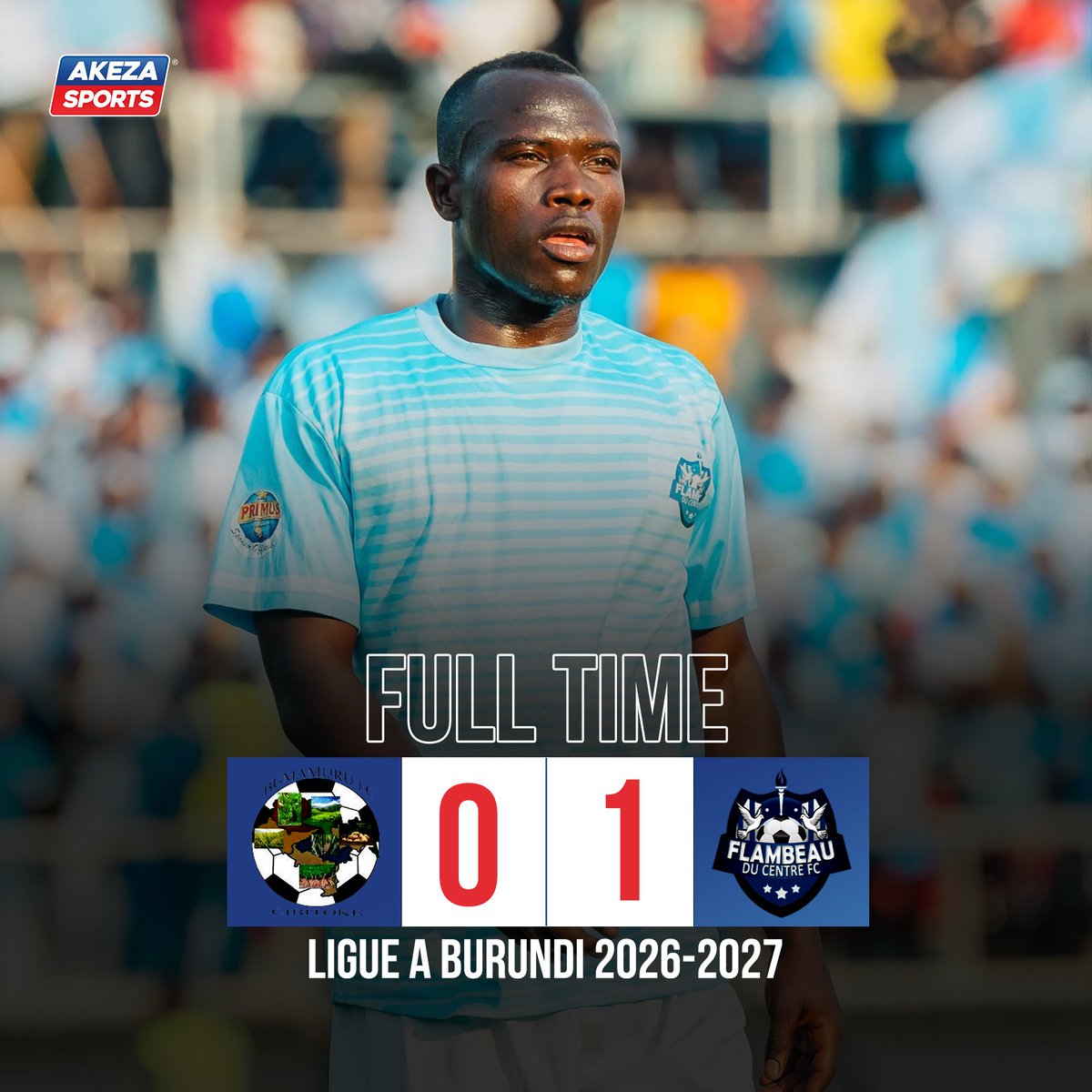 AkezaSports's tweet photo. 🔵 #Ligue A Burundi : les derniers résultats de la 5e journée sont tombés.

Vision FC vole la vedette grâce à sa performance dominante contre Vital'o FC.

#AKEZASPORTS #Burundi #LesSportsdecheznous https://t.co/irkczdtzQX