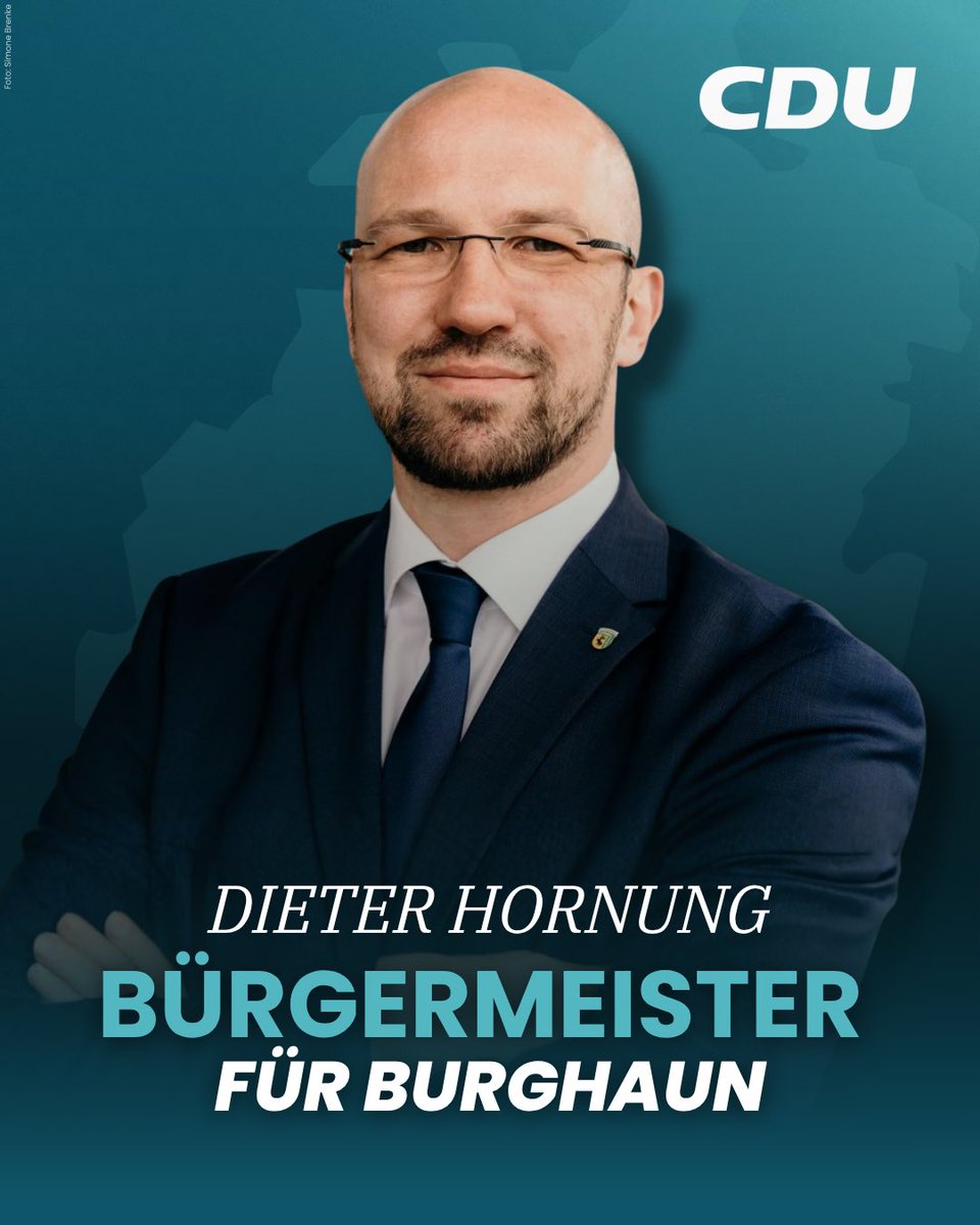 cdu_hessen's tweet photo. 💪🏼 Dieter Hornung ist mit einem klaren Votum für eine weitere Amtszeit als Bürgermeister der Marktgemeinde Burghaun wiedergewählt worden. Wir wünschen ihm viel Erfolg sowie Gottes reichen Segen für seine zweite Amtszeit! https://t.co/d1agYJGRi8