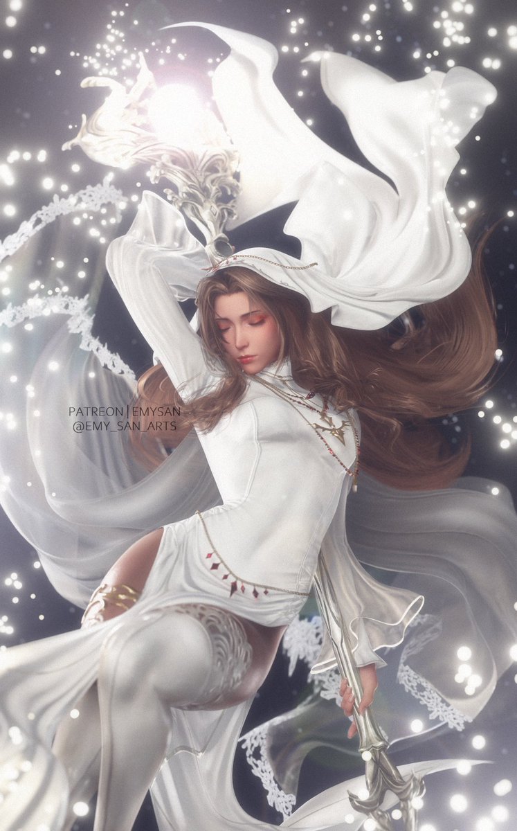 Emy_san_arts's tweet photo. The last Cetra.
#FF7R #Aerith https://t.co/R71hvpAttZ