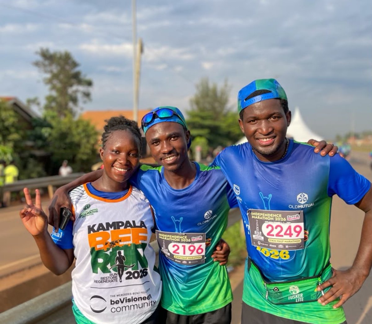 NassuunaAnisha3's tweet photo. I represented the #Kampalabeerun team in the #Independencemarathon2026 for a. 21km Drive🙌 , Well done Comrades
@imarathonug @OldMutualUganda @stanbicug https://t.co/wM34lkJdKw