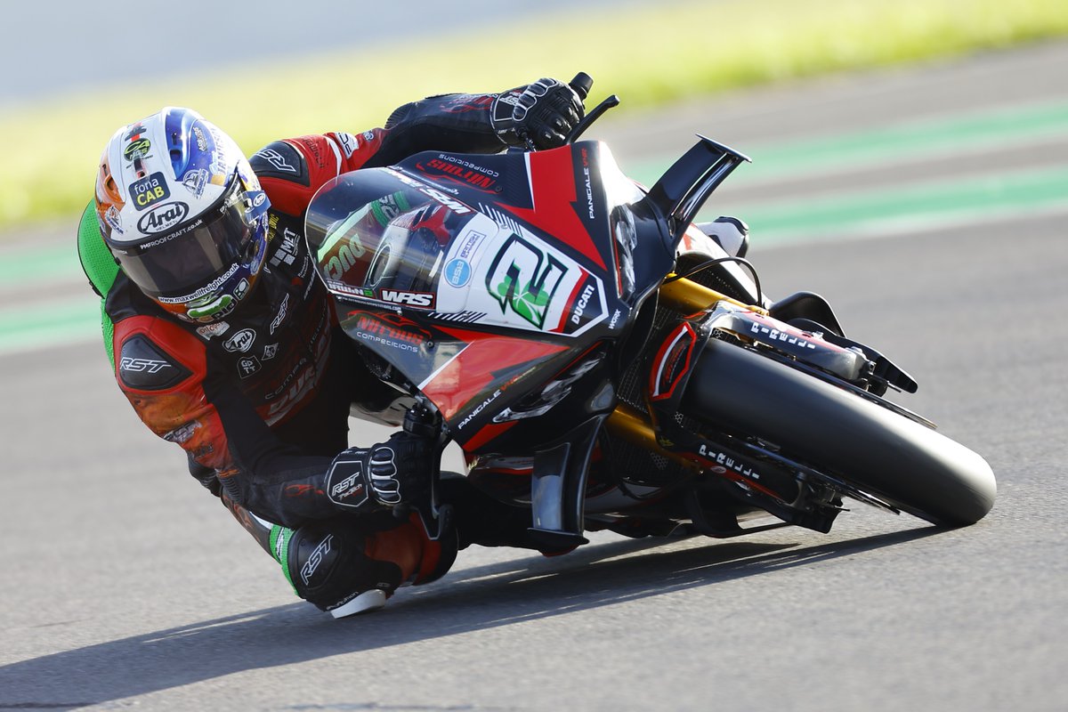 OfficialBSB's tweet photo. MEDICAL UPDATE: Glenn Irwin crashed at Starkeys Bridge (Turn 5) on the penultimate lap of BSB Race 3, necessitating a red flag.  

He was assessed and treated at the circuit Medical Centre. He remained conscious and stable throughout his assessment. Due to concern regarding a possible spinal fracture, Glenn is being transferred to Queen’s Medical Centre, Nottingham, for further specialist assessment and imaging. 

We wish Glenn well and will provide further updates when appropriate