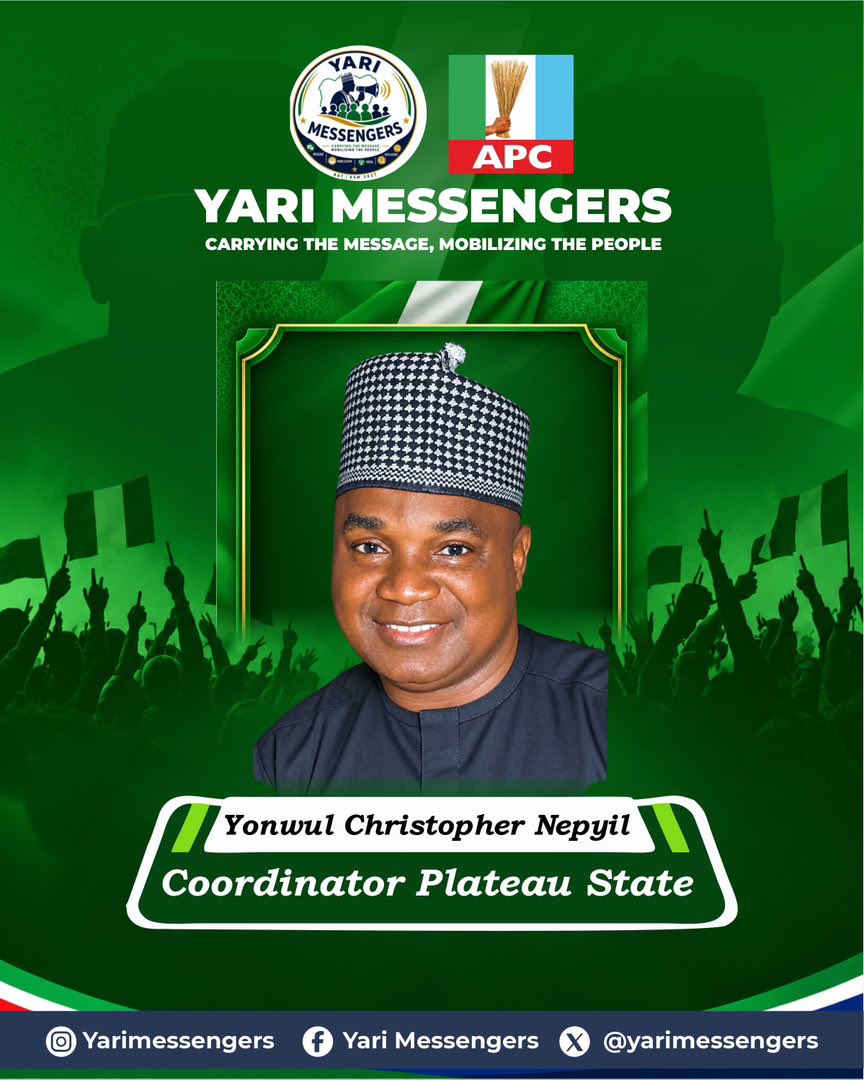 Yarimessengers's tweet photo. in the North-Central Zone.

These coordinators represent our commitment to building a strong, organized and people-focused movement across the region.

Here are our Coordinators for the North-Central States:
Benue State – Hon. Igbudu O. Victor
Kogi State – Hon. Obadiah S. Eta https://t.co/HFeqrSSF1V
