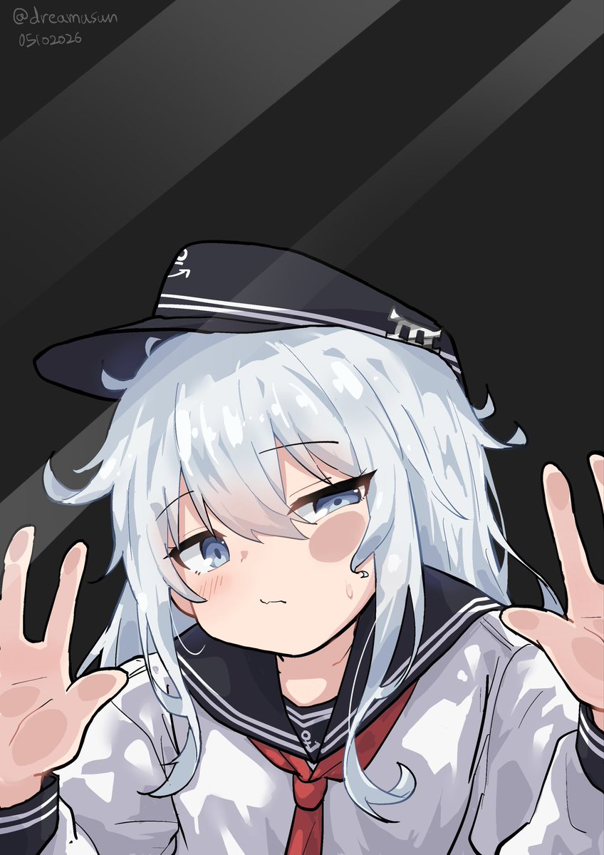 dreamusun's tweet photo. すみません、色差でちょっと肌の色を調整して再掲しました

司令官？外にいるかい？

スマホの壁紙にしてもいいかも https://t.co/lh71LmW7Dv