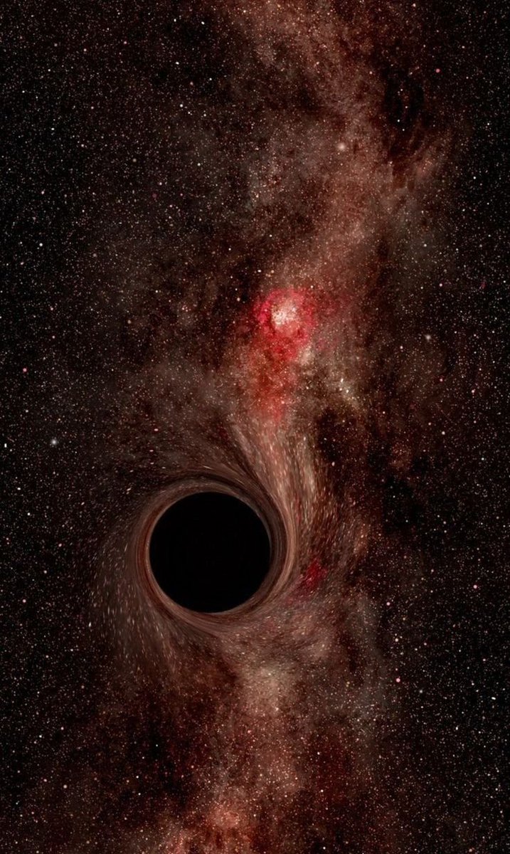 astrooalert's tweet photo. 🚨: Supermassive black hole on a ‘collision course’ with the Milky Way. https://t.co/mg4TuwhvlB