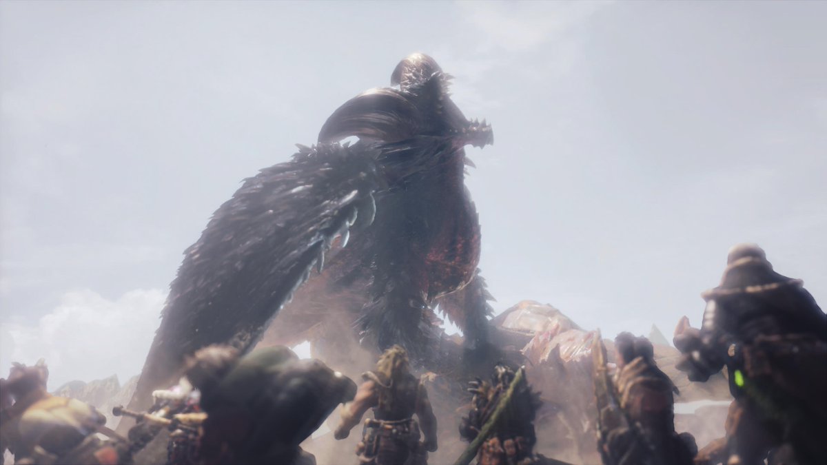 Srrmdy's tweet photo. تغريدة حب واحترام وتقدير للأعظم، I wasn't familiar with your game.
#MHWorld https://t.co/k9v9QEJWRD