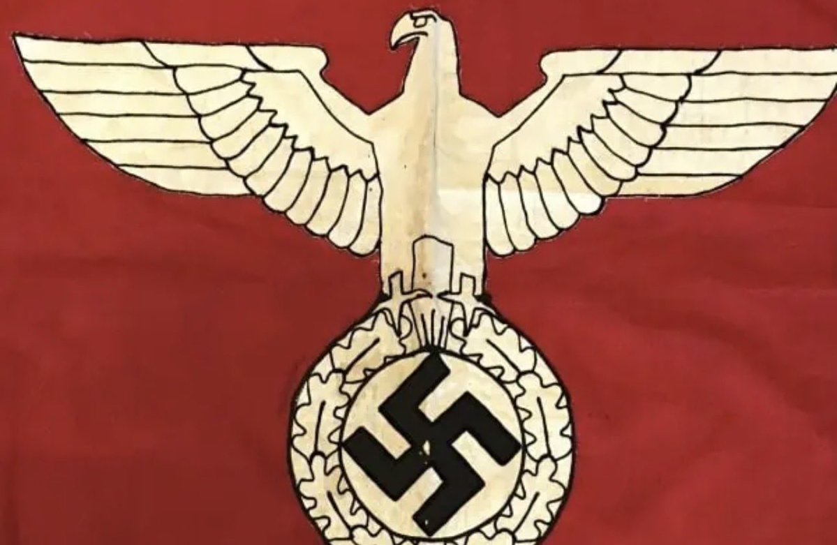 zachtratar's tweet photo. Department of War emblem looks inspired directly by the Nazi version.

They even removed the olive branch.

Decide for yourself, but I’m personally sick of this shit. They’re defiling our nation.  https://t.co/LQzLwZbocN https://t.co/jqv0PSFOs8