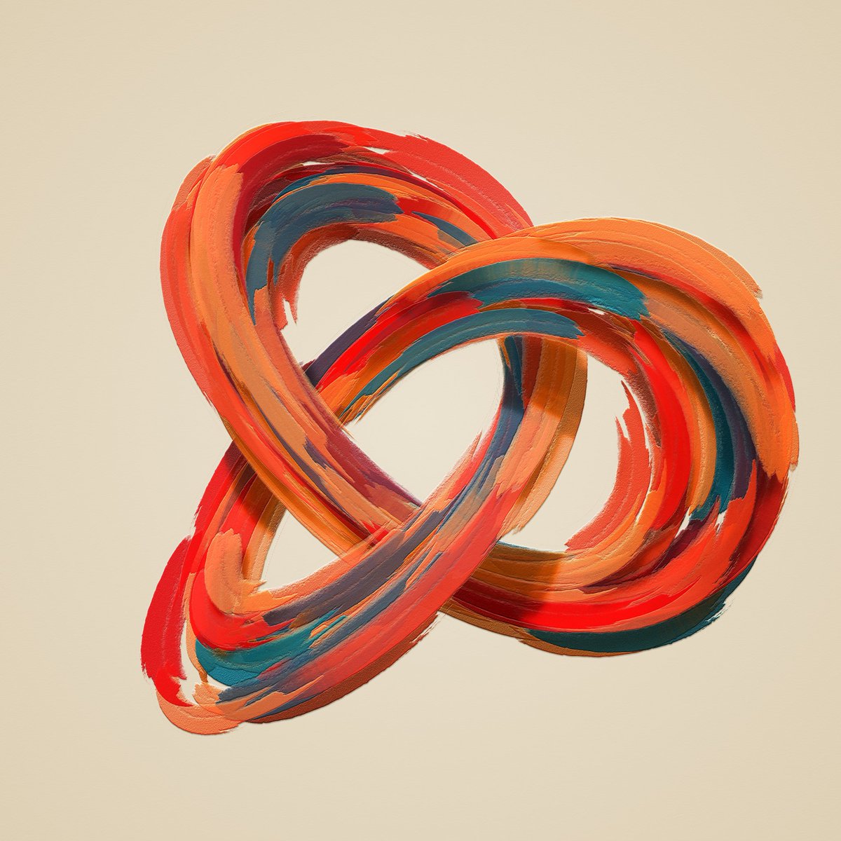 thespite's tweet photo. revisiting Inktober 2025:     

Day 3. Trefoil and torus knot curves https://t.co/7Tqxmgifbn 

This time, for real, several variations of trefoil knots and torus knots

#threejs https://t.co/JwgSI3Pkqv