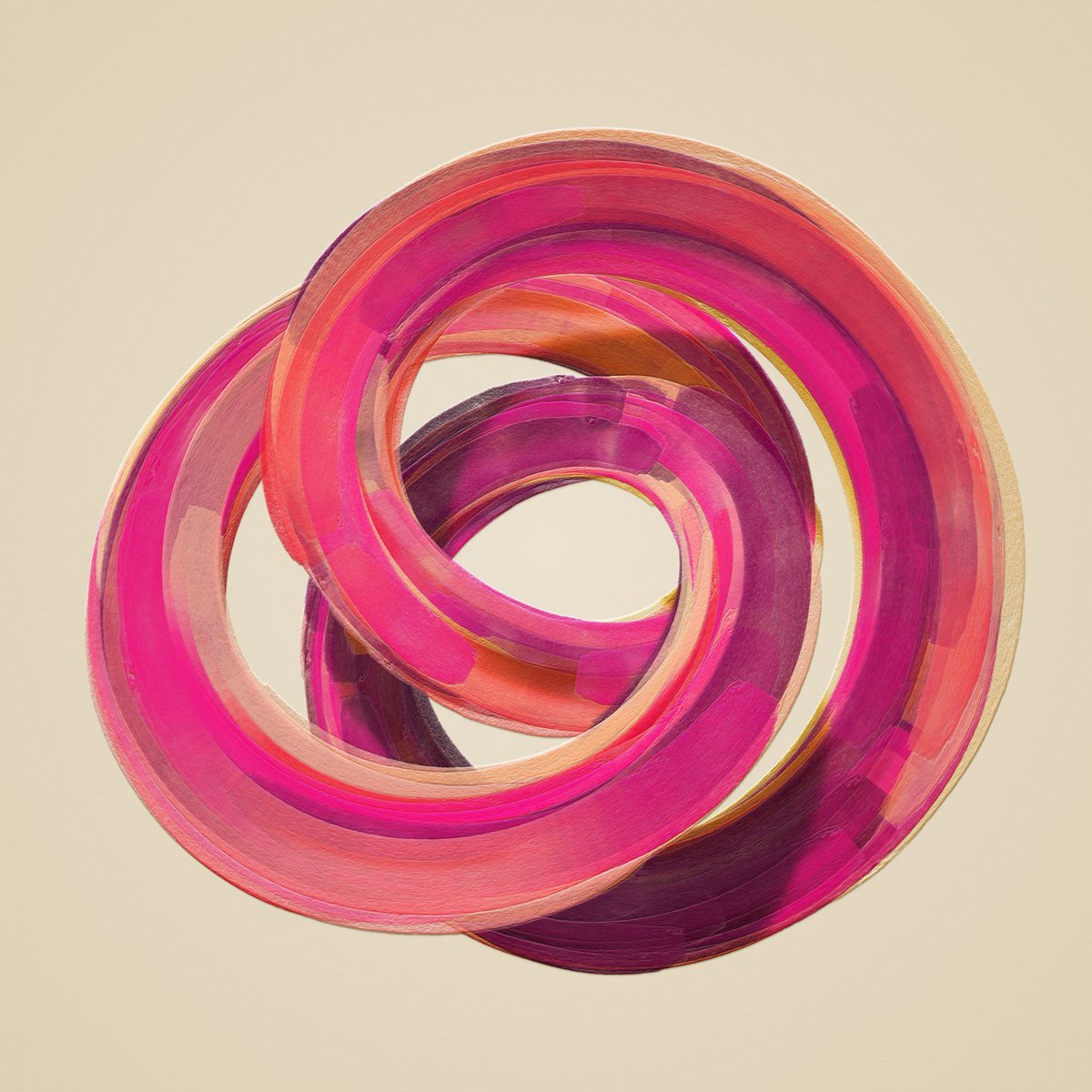 thespite's tweet photo. revisiting Inktober 2025:     

Day 3. Trefoil and torus knot curves https://t.co/7Tqxmgifbn 

This time, for real, several variations of trefoil knots and torus knots

#threejs https://t.co/JwgSI3Pkqv