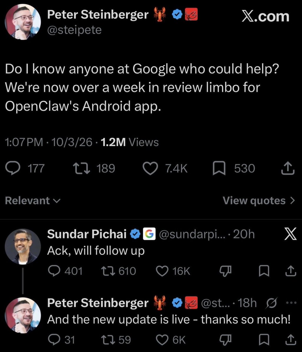 mattjay's tweet photo. RIP the person who just got the weekend email from the CEO of Google and had to solve this within the hour. https://t.co/Kp33FMkaPL
