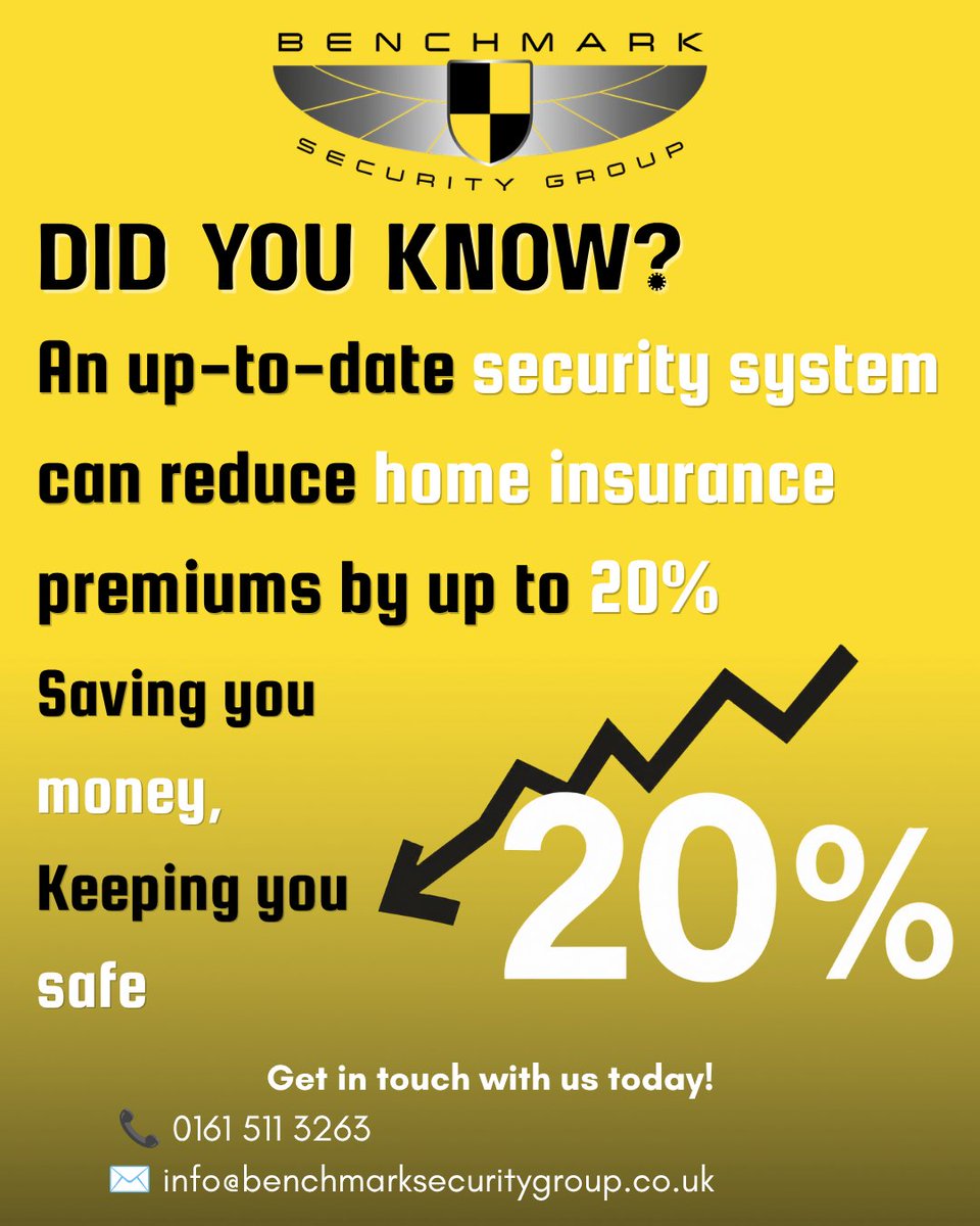 BenchmarkSGP's tweet photo. Get a free, personalised quote for your home or business security today!
Contact us for information about our services👇🏼
🔗 Head Office: 0161 786 7009
🔗 Installations team: 0161 511 3263
🔗 info@benchmarksecuritygroup.co.uk

#CCTVInstallation #SecuritySystems #GreaterManchester https://t.co/0Z52FKx0ay