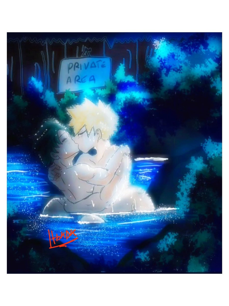 HarukaBkDk's tweet photo. Day 2 "Onsen" #bkdktober2026 🧡💚
#bkdk #kirawra #bakudeku #onsen https://t.co/mq2CZD4nRi