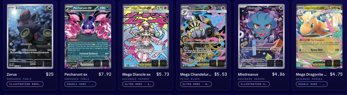 trustyournuts's tweet photo. My top pulls from some $3 Premier Packs on @Packratdotfun this morning.

Yes, I pulled a $25 Zorua with an instant sell back of $17 off a $3 pack 😇😇

solana:6w1Kqb2rkT1oVLyMjrTV9QXJUwDDDmpNpGbGXpackrat season loading!!! https://t.co/FSXo3aTPjf