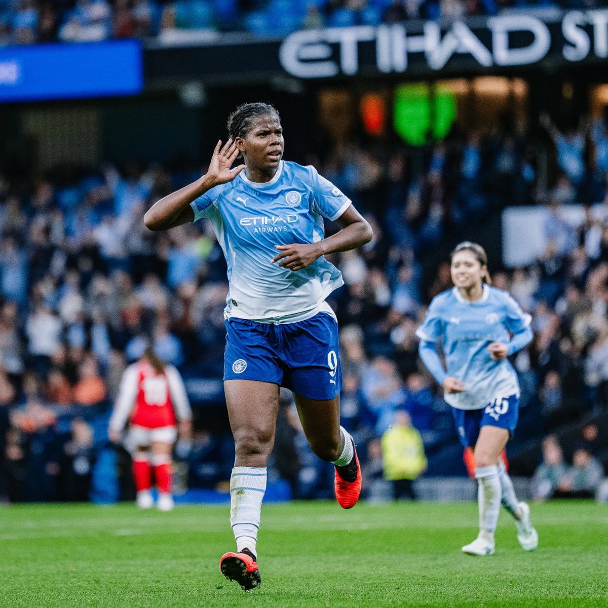 MCWFCXtra's tweet photo. Did you really think she wouldn't score today? 🐰😂 https://t.co/kLboX8yORX