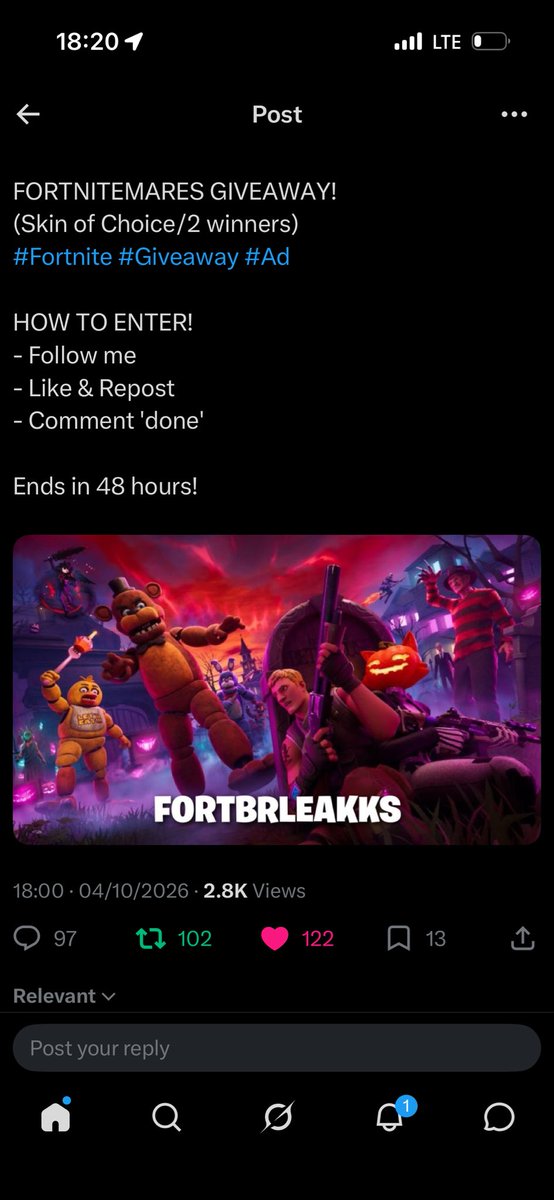 RhddgfghCallum's tweet photo. @fortbrleakks Done https://t.co/GjJDTub8ly