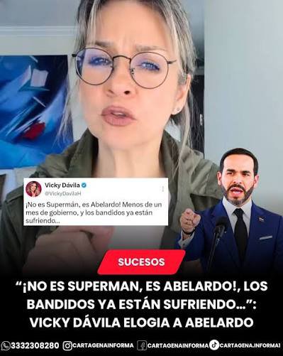 Danpolvz's tweet photo. @OscarG25104 Ah pero ya @VickyDavilaH lo apoya https://t.co/AuFJJIkPm2
