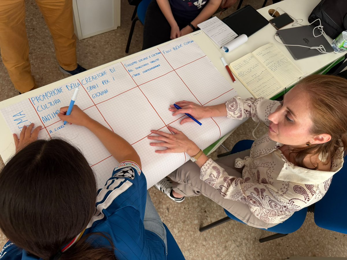 progetto_fqts's tweet photo. Riprese giovedì le lezioni in presenza del corso Tecnico della #comunicazione FQTS: comunicare per cambiare, partendo dall'identità delle organizzazioni. In aula Isabel Alfano e il coordinatore prof. Volterrani.
#formazione #terzosettore https://t.co/ltQVGMVJu0