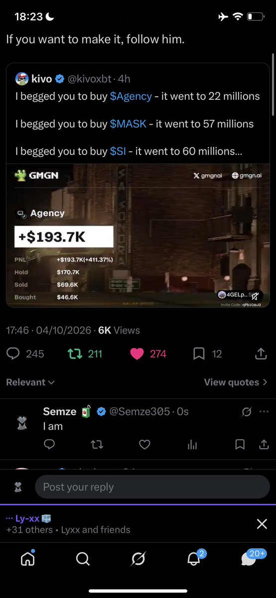 Semze305's tweet photo. @meetyoshai Can I win 

9E9gWik5oqEXhv2TtDMshXJ74pPcxwYzcvrA4K72a783 https://t.co/JFY0lDhCLI