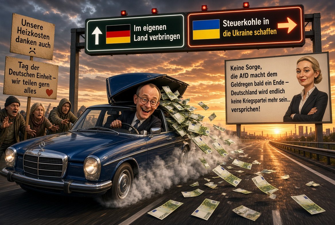 Ralfwolke's tweet photo. @Alice_Weidel Merz verteilt deutsches Steuergeld in Kiew,während hier die Demokratie und Brücken https://t.co/pp4LAq4o6vückwunsch an die AfD,die rund um die Uhr versucht,in Deutschland noch zu retten,was noch zu retten ist!Die einzige Partei die sich noch für die Bürger und Frieden einsetzt!🌊 https://t.co/aXsF6PTE8l
