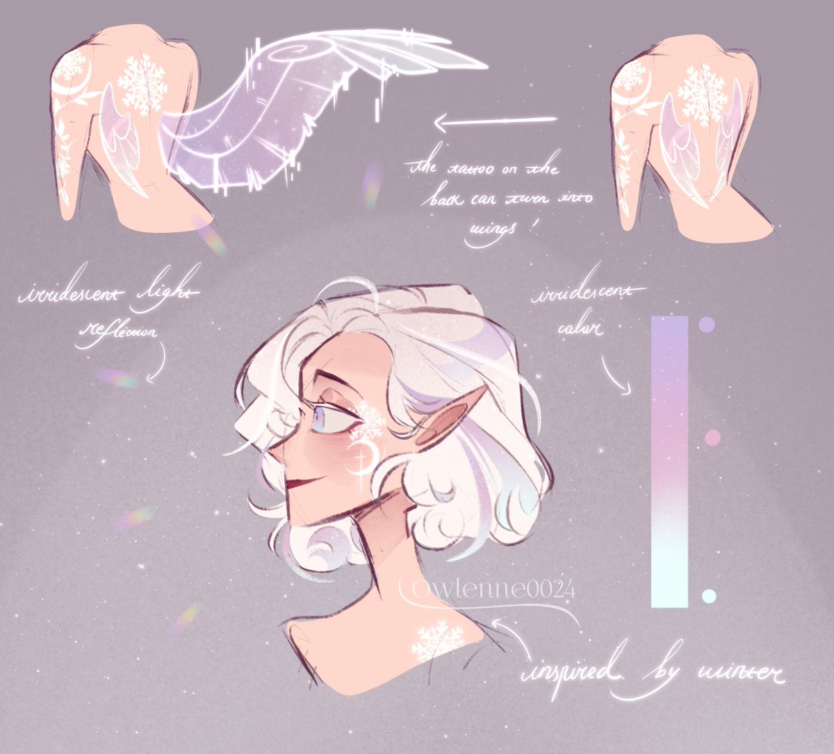 owlenne0024's tweet photo. ⊹ Rae's design ⋮ 2024.08 vs 2026.10
────
Amazing that I've been keeping that holographic wing idea 🤣
【 #raeart #thescotopiaepoee #scotopia 】 https://t.co/WR6voFp59N