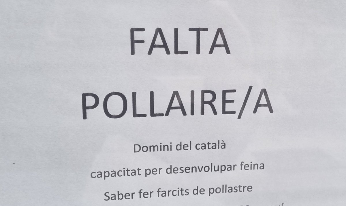 Gelopezfageda's tweet photo. Si els clients demanen català, els botiguers demanen català...
La consciència col·lectiva és clau i imbatible https://t.co/lZC9freRcy
