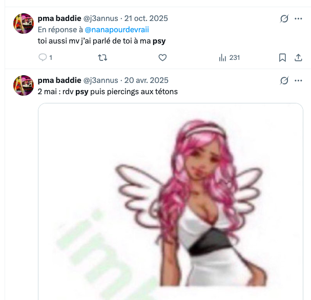 Jn_Dst's tweet photo. @vampyrrdoll À chaque fois qu'on rencontre des cas psychiatrique comme @j3annus , 

il y a un passé psychiatrique  la pattern est bien réelle @bouliboulibouli https://t.co/CcZQq46NUh