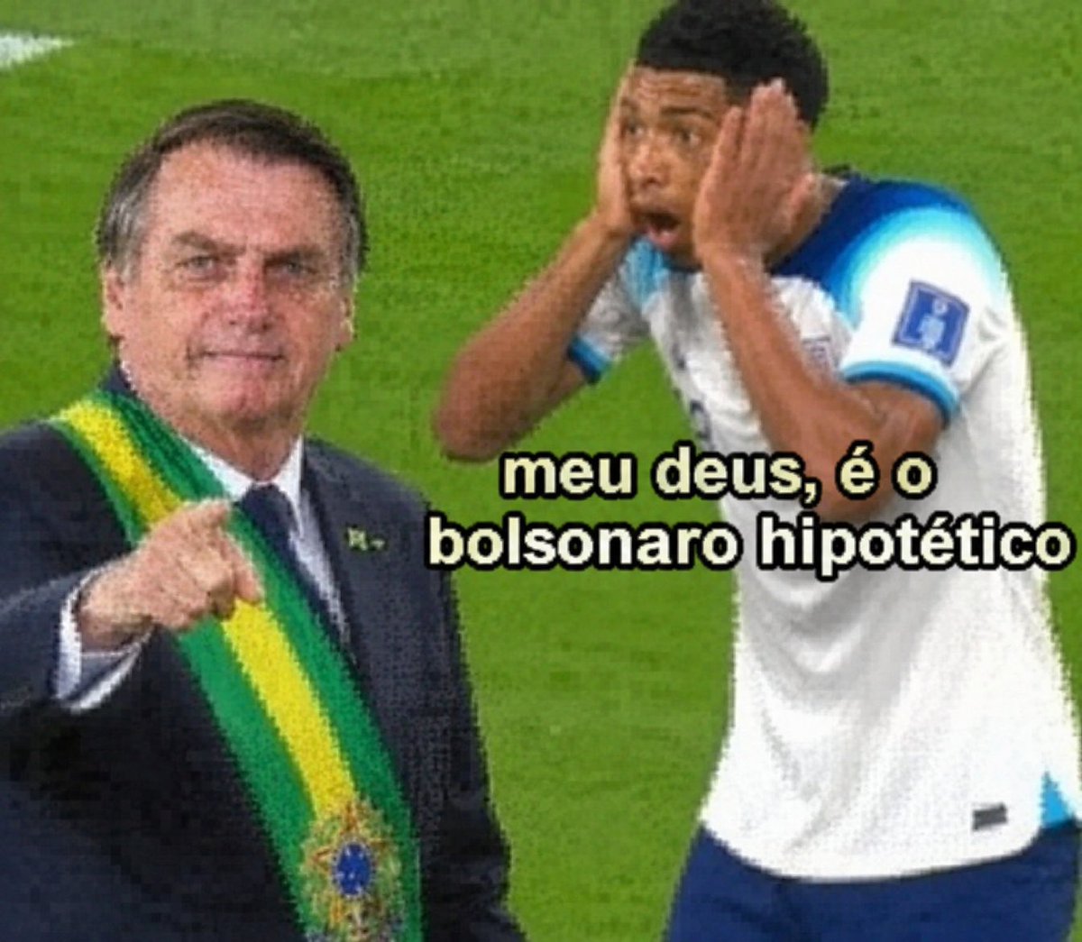 gxbrielrosa's tweet photo. Bolsonaro hipotético tem mta aura pqp https://t.co/TkVE7Qebhz